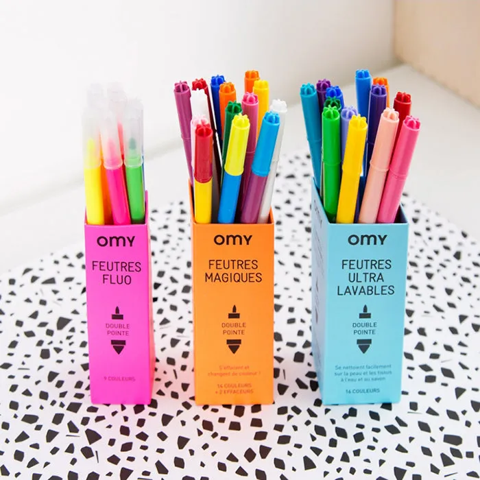 Omy Set Of 16 Magic Markers