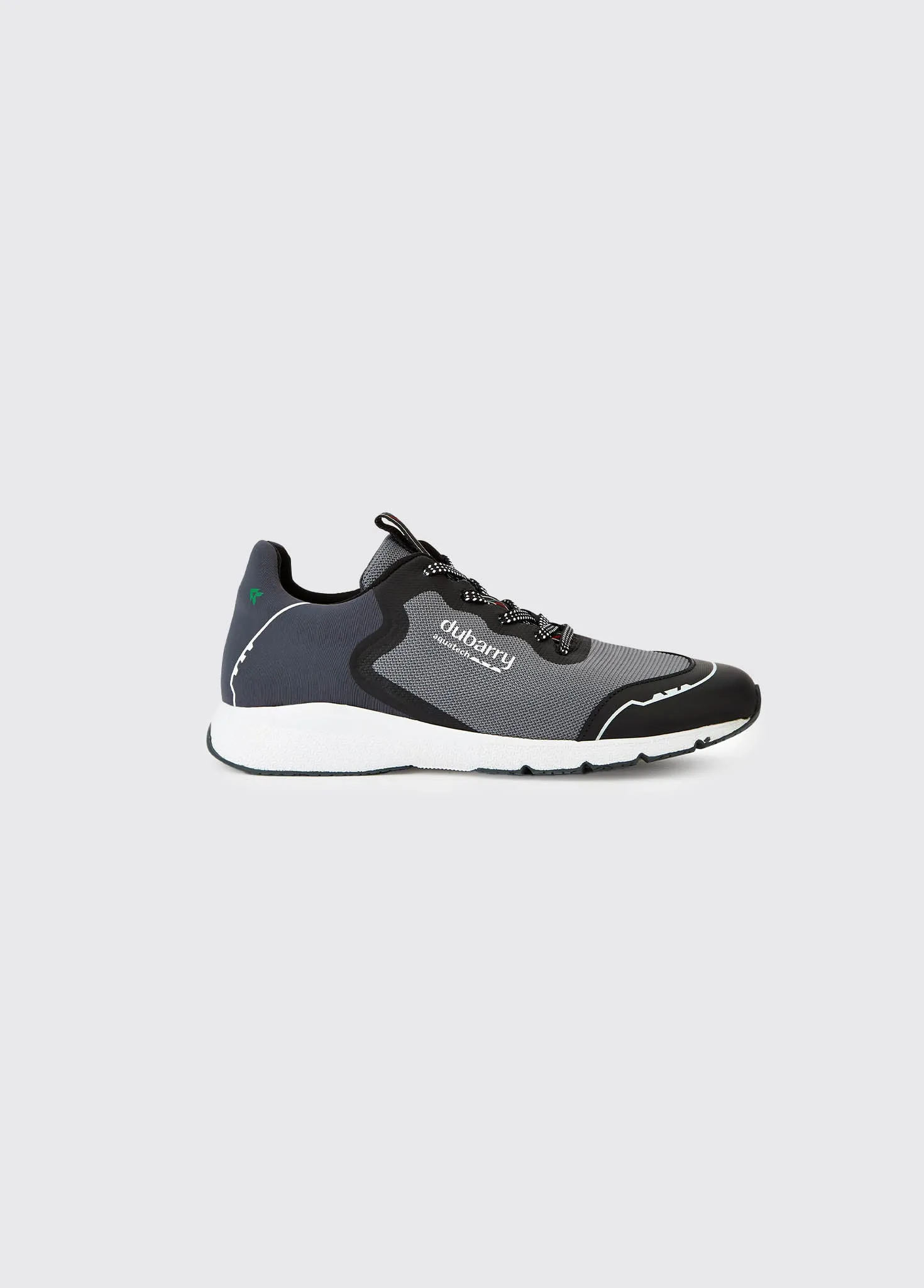 Palma Men's Lightweight Laced Trainer - Graphite