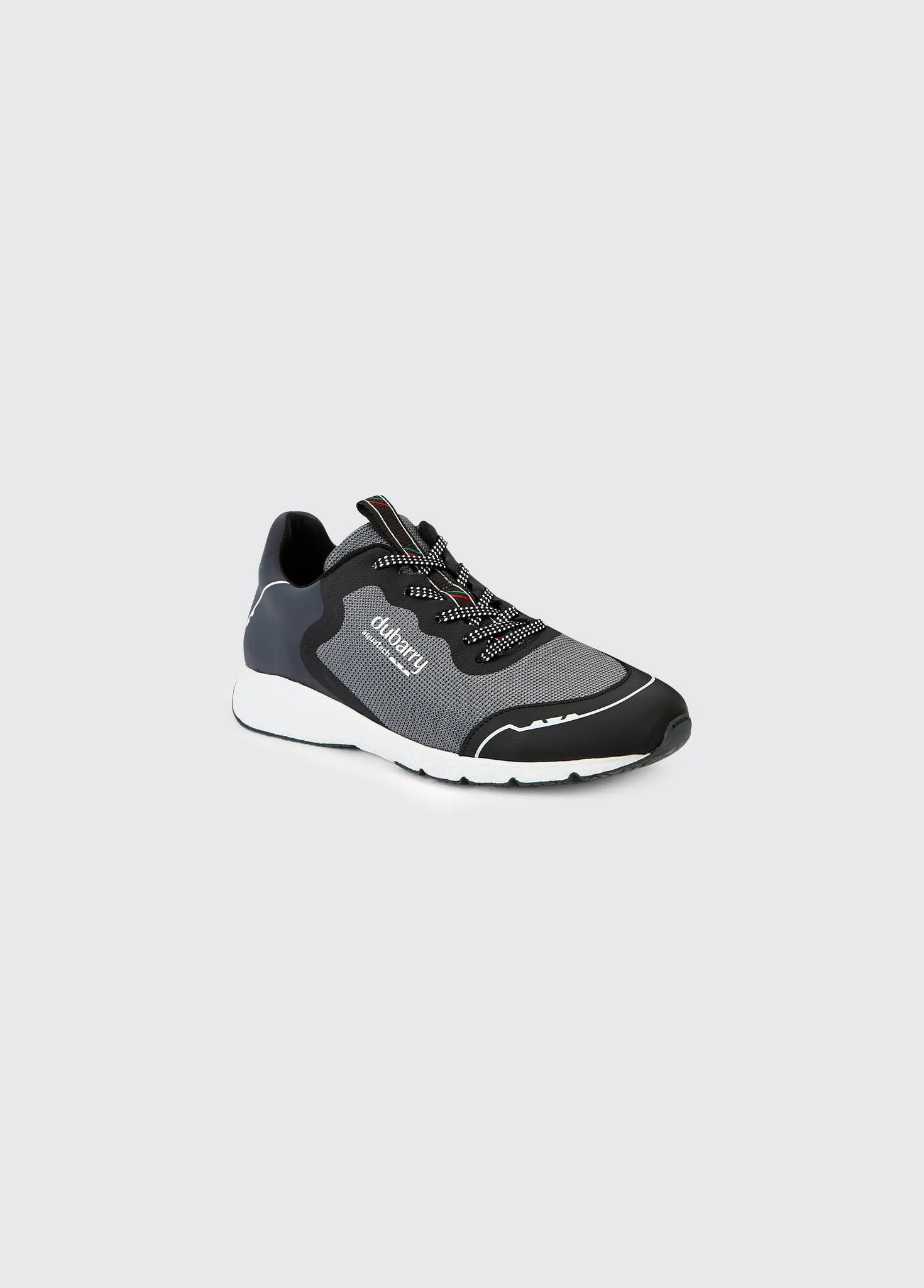 Palma Men's Lightweight Laced Trainer - Graphite