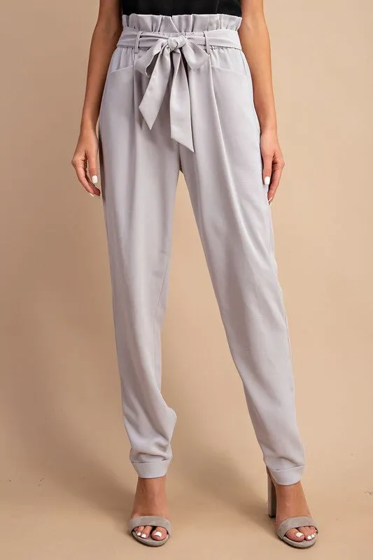 Paulina Tie Waist Trousers