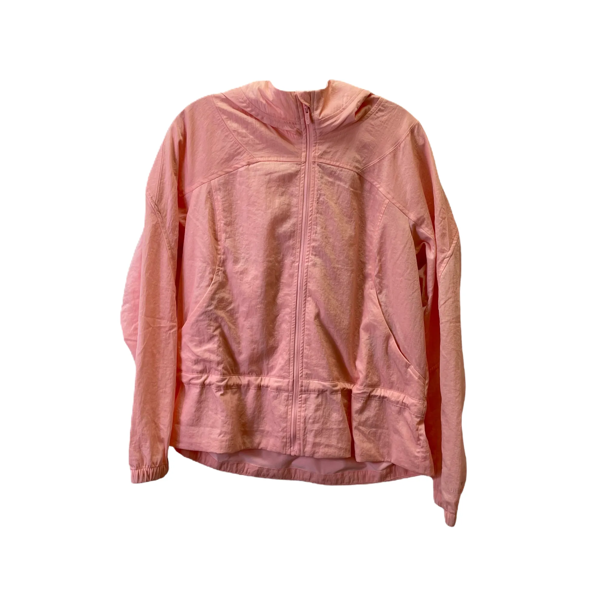 Peach Jacket Windbreaker By Lululemon, Size: S