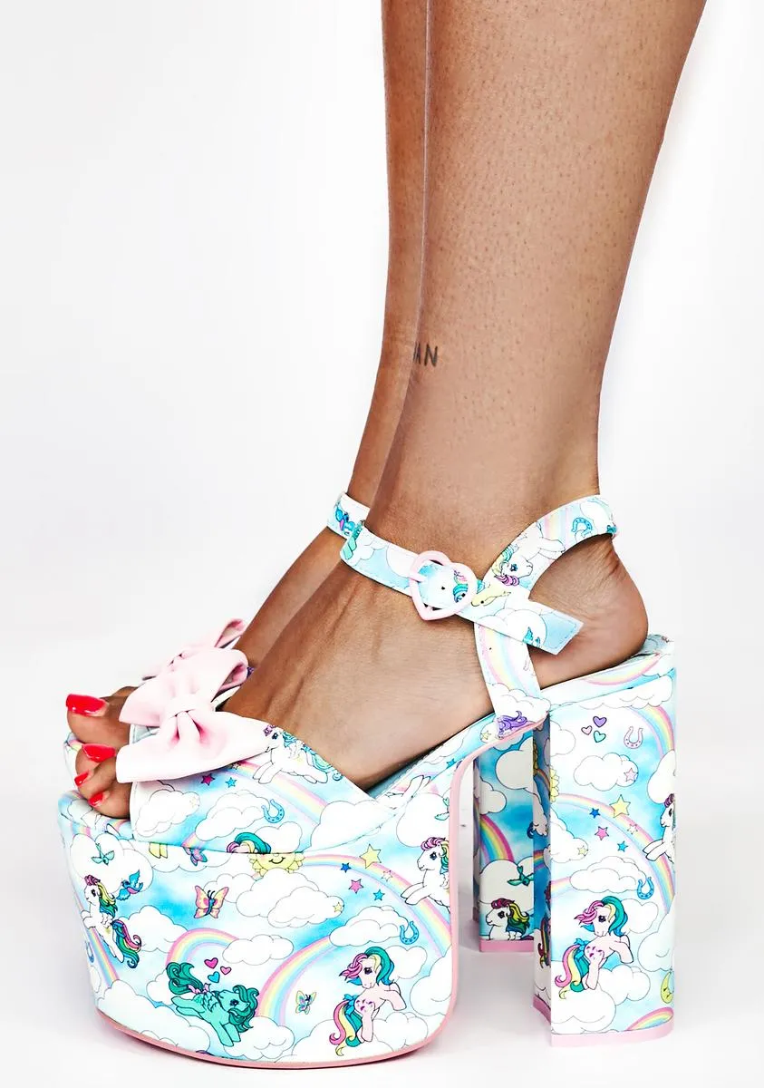 Peep Toe Platforms