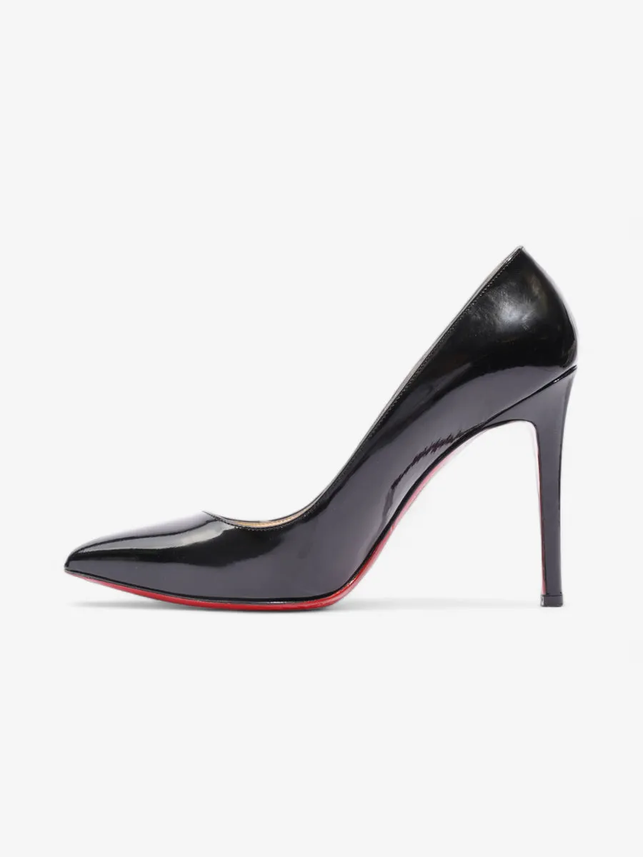 Pigalle Heels 100 Black Patent Leather EU 39 UK 6