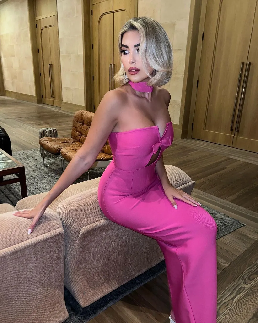 Pink Maxi Dress - Petra