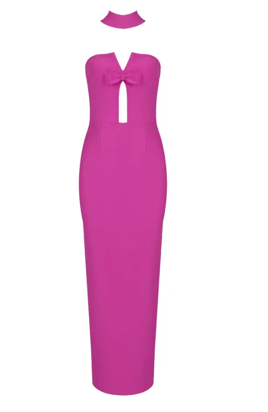 Pink Maxi Dress - Petra