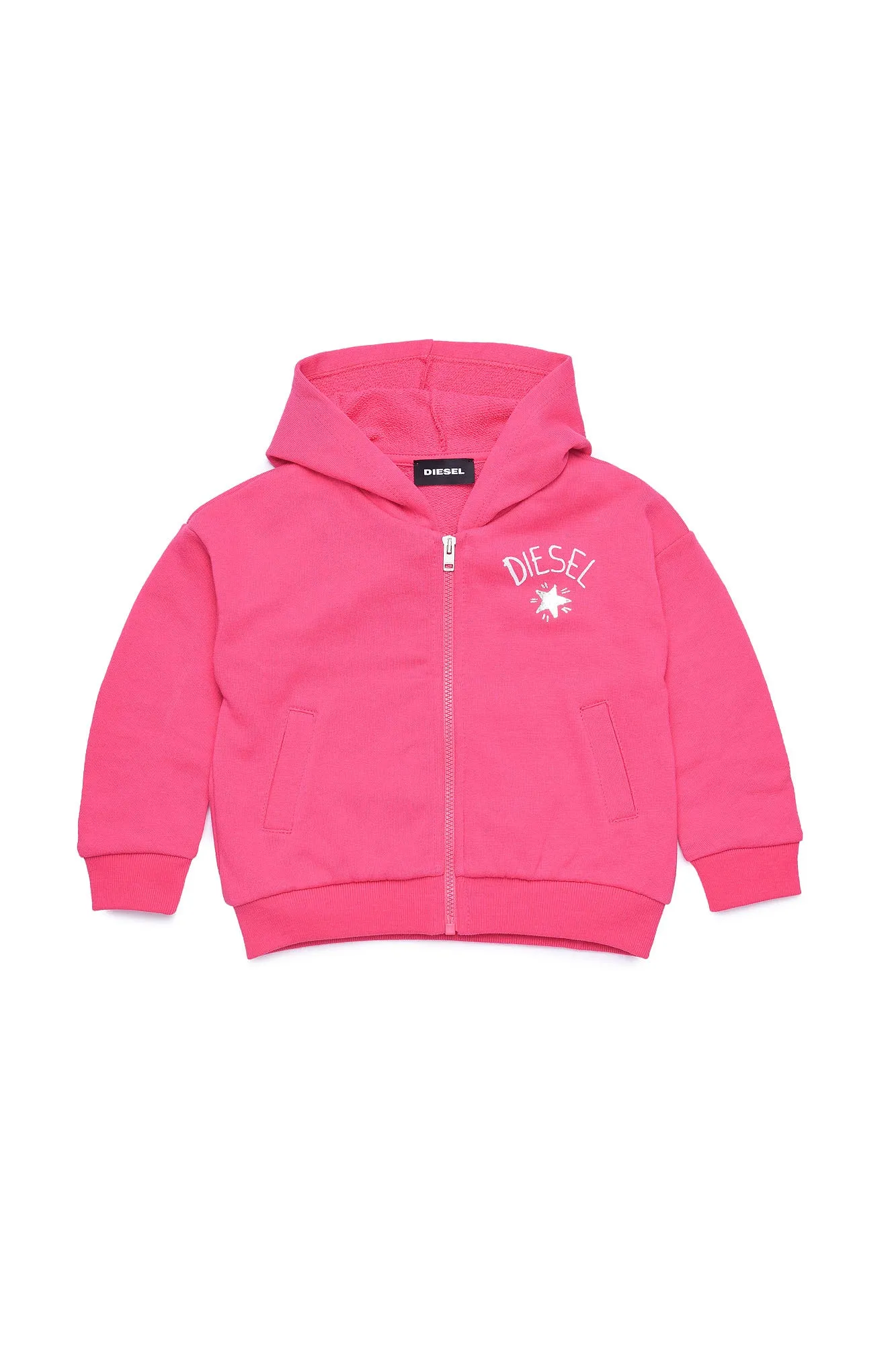 Pink Zip Up Jacket with Hood