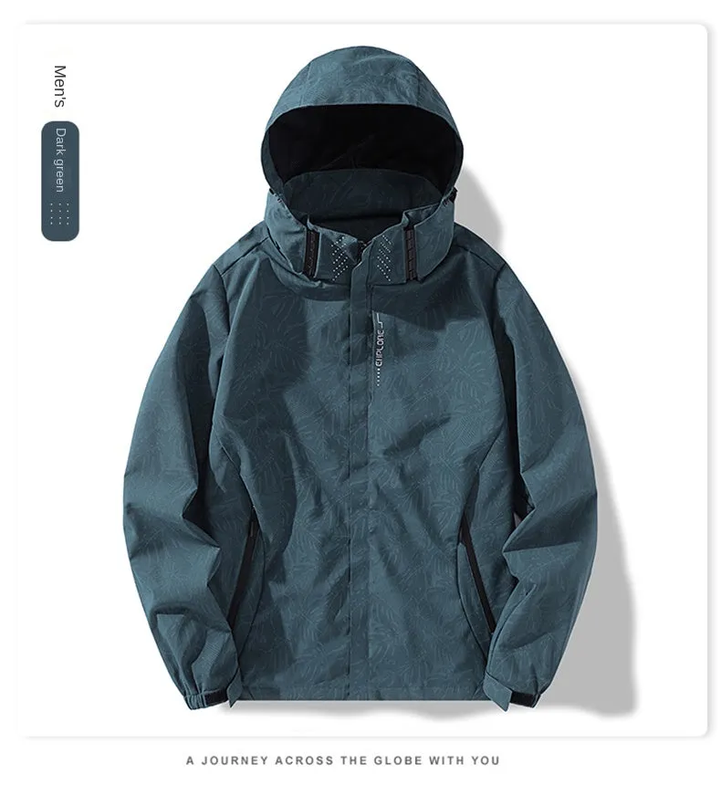 Plain Color Lightweight Outdoor Jacket