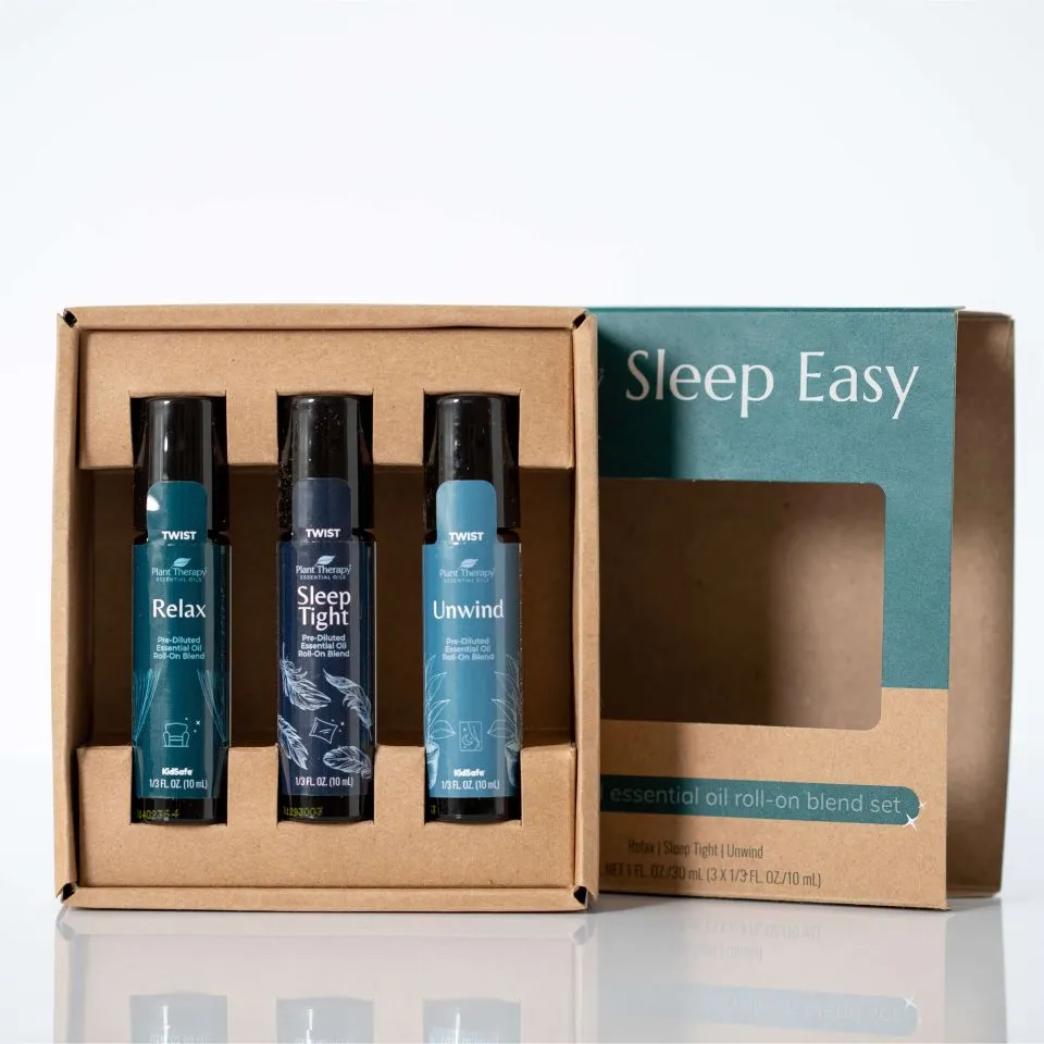 Plant Therapy Sleep Easy Essential Oil Blend Set