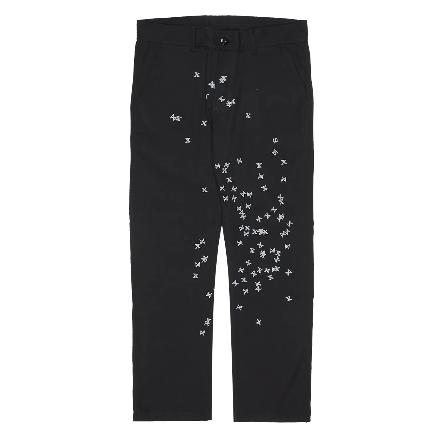 Pleasures Vomit Printed Trousers 'Black'