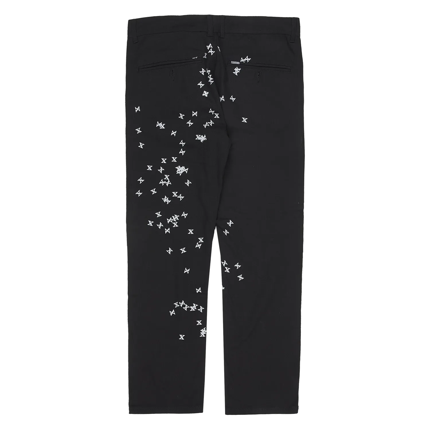 Pleasures Vomit Printed Trousers 'Black'