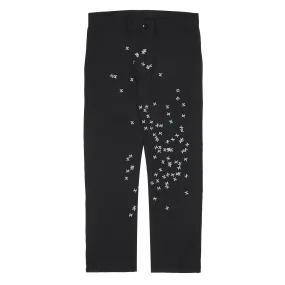 Pleasures Vomit Printed Trousers 'Black'