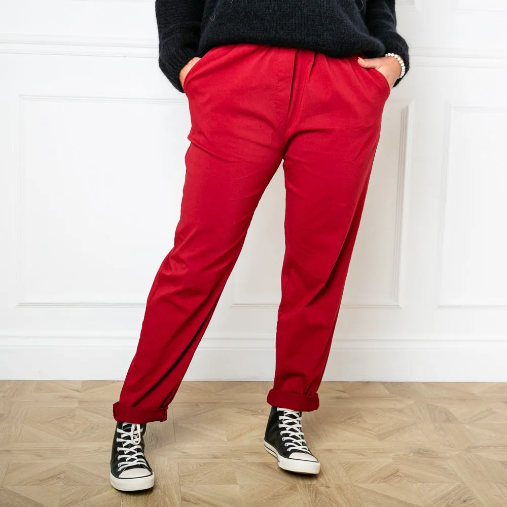 Plus Size Stretch Trousers