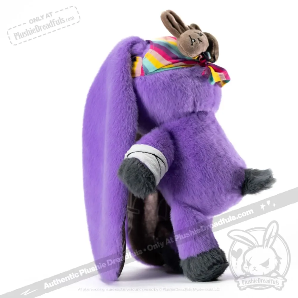 Plushie Dreadfuls - Cancer Warrior Rabbit - Plush Stuffed Animal