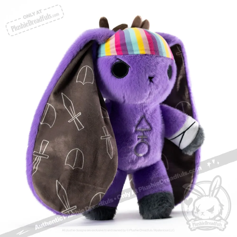 Plushie Dreadfuls - Cancer Warrior Rabbit - Plush Stuffed Animal