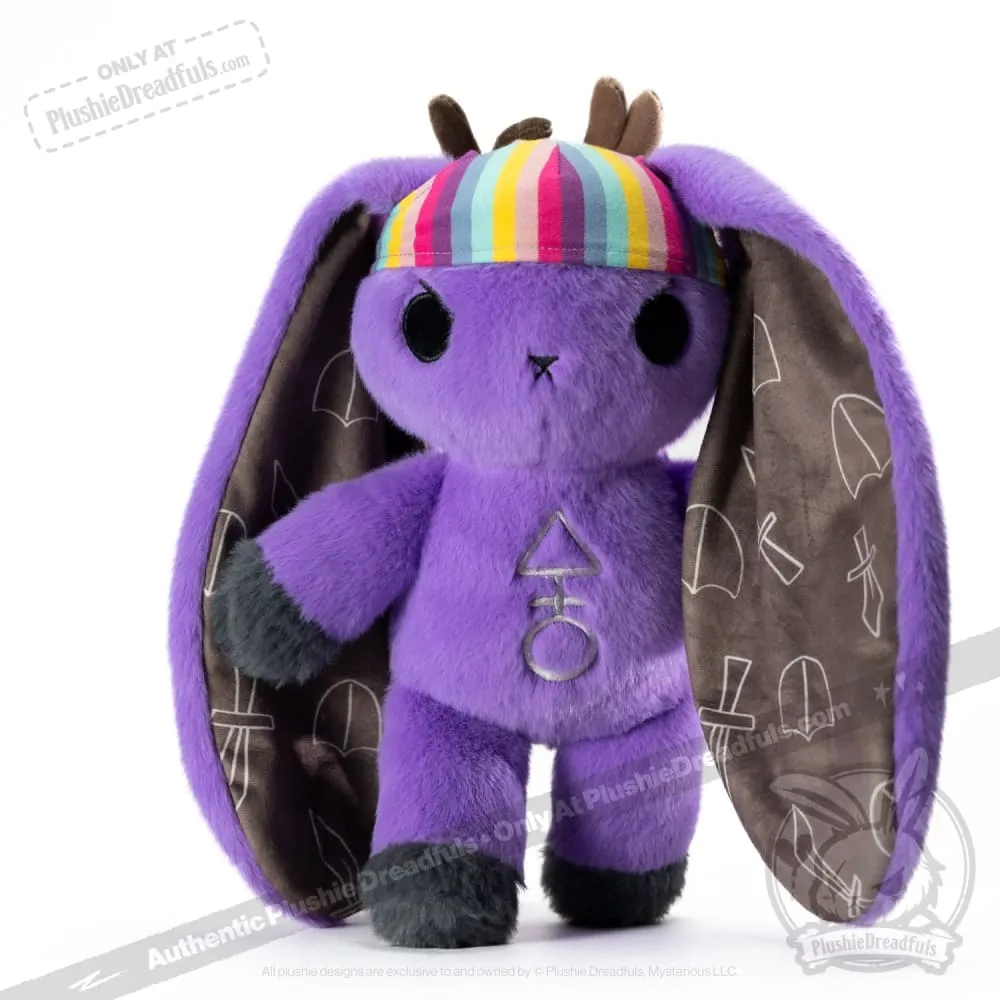 Plushie Dreadfuls - Cancer Warrior Rabbit - Plush Stuffed Animal