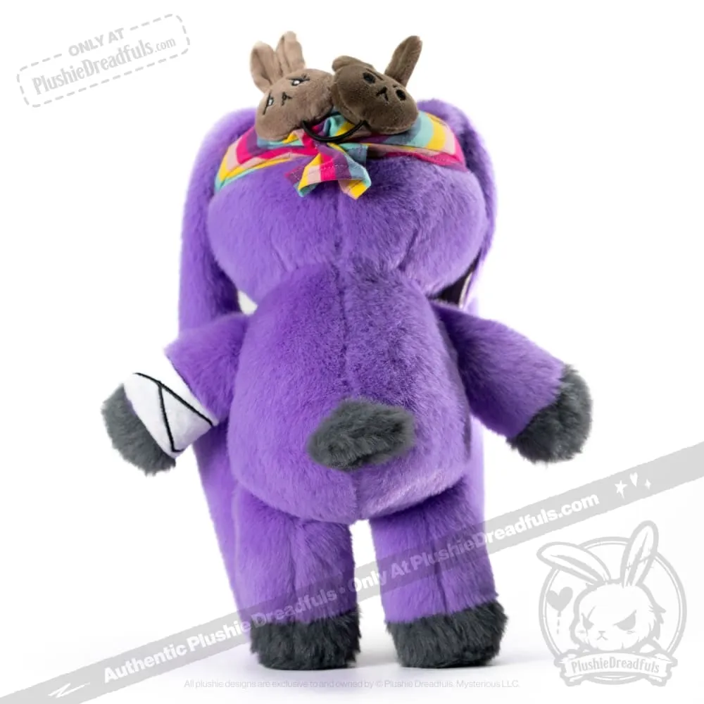 Plushie Dreadfuls - Cancer Warrior Rabbit - Plush Stuffed Animal