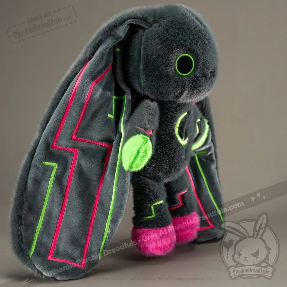 Plushie Dreadfuls - Depersonalization-Derealization Disorder (DPDR) Rabbit - Plush Stuffed Animal