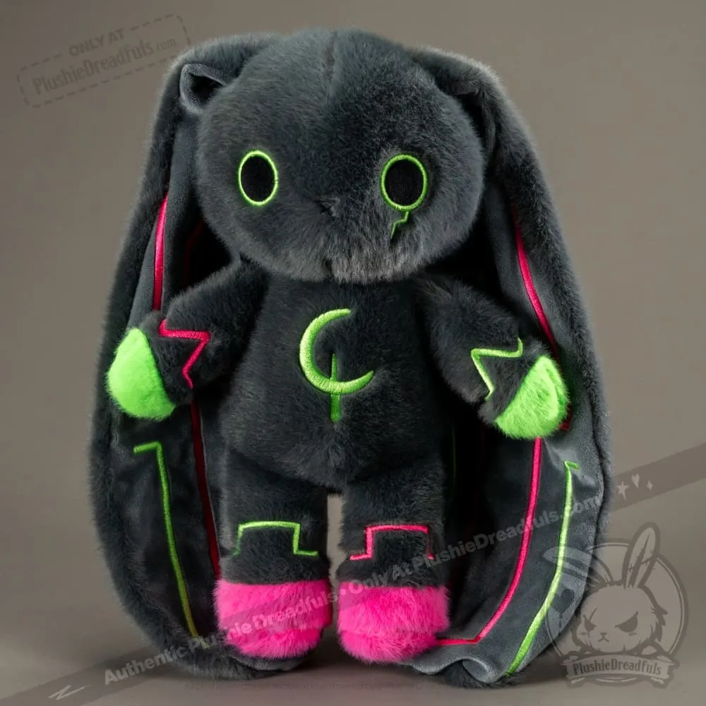 Plushie Dreadfuls - Depersonalization-Derealization Disorder (DPDR) Rabbit - Plush Stuffed Animal