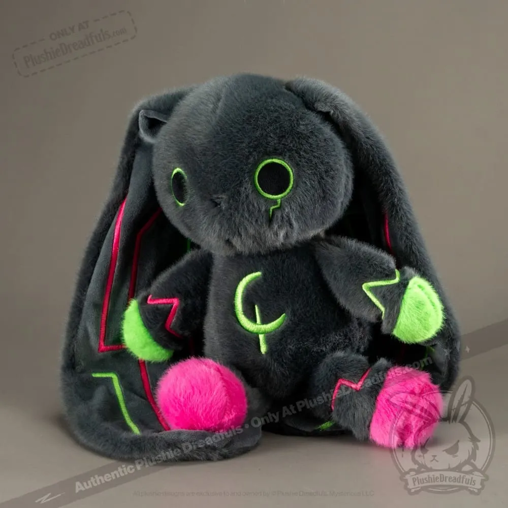 Plushie Dreadfuls - Depersonalization-Derealization Disorder (DPDR) Rabbit - Plush Stuffed Animal