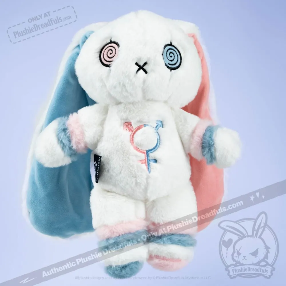 Plushie Dreadfuls - Gender Dysphoria Rabbit - Plush Stuffed Animal