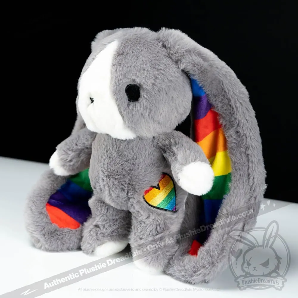 Plushie Dreadfuls - LGBTQIA Bunny - Plush Stuffed Animal