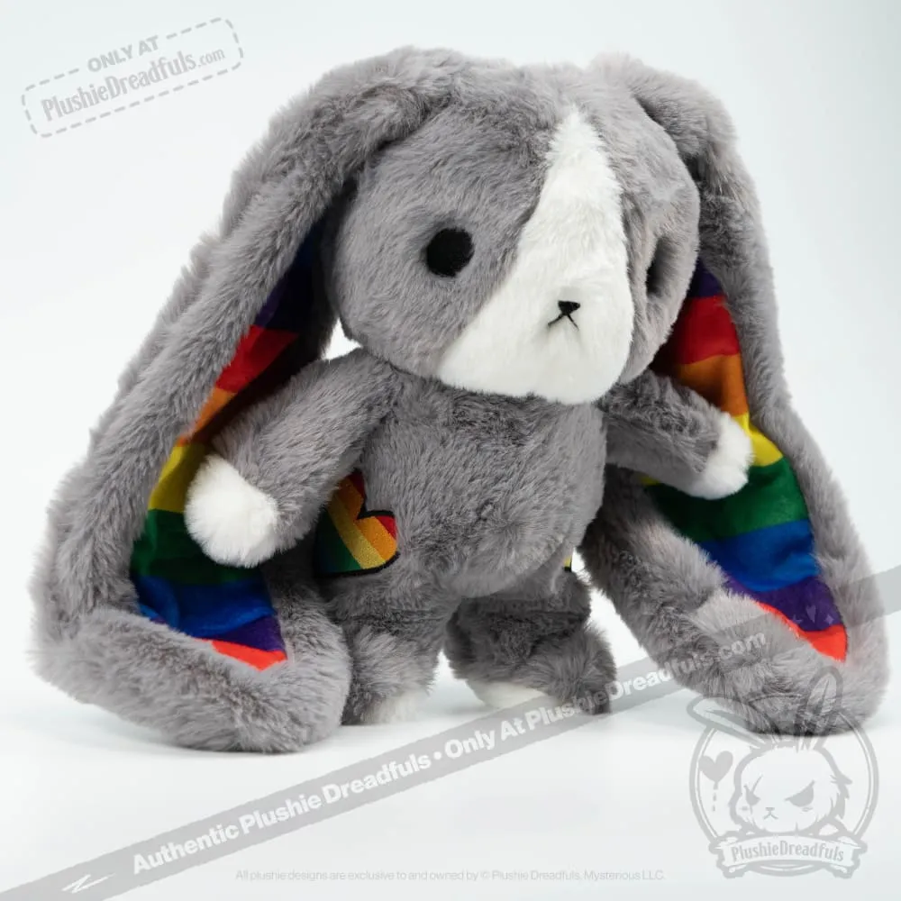 Plushie Dreadfuls - LGBTQIA Bunny - Plush Stuffed Animal