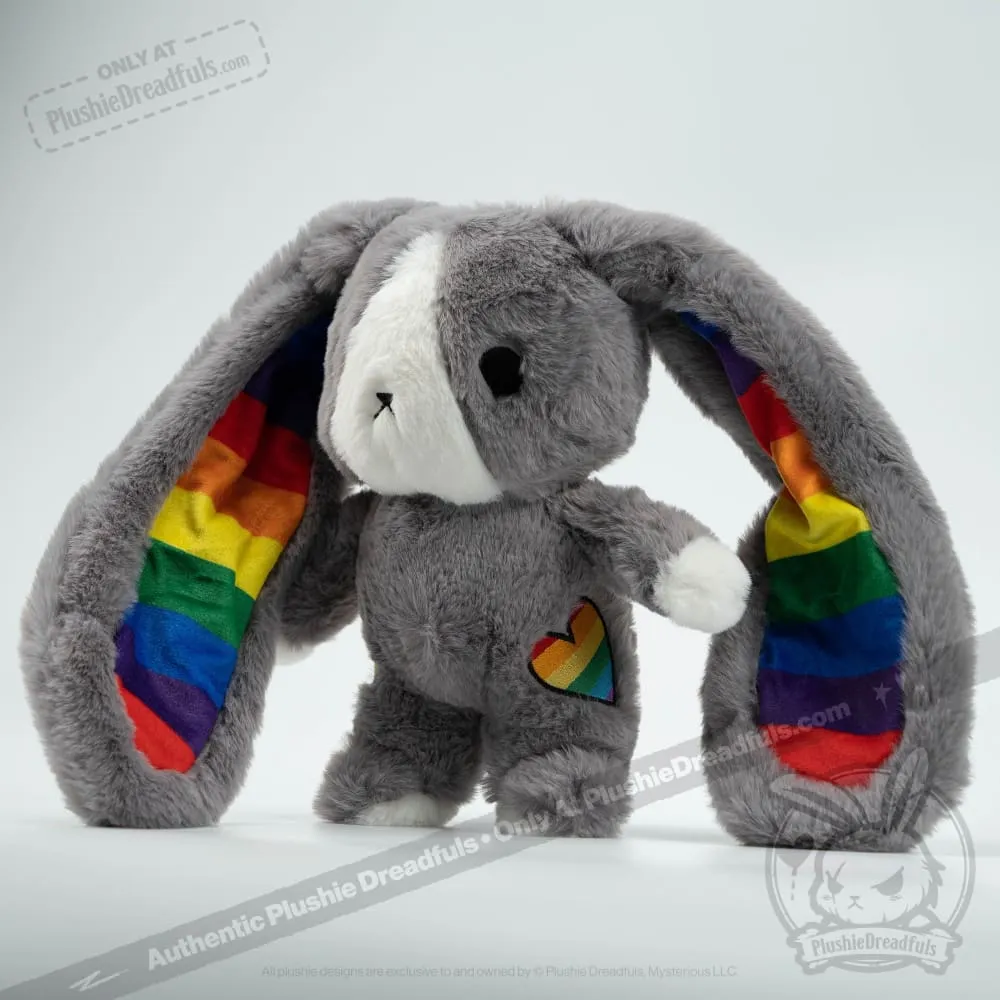 Plushie Dreadfuls - LGBTQIA Bunny - Plush Stuffed Animal