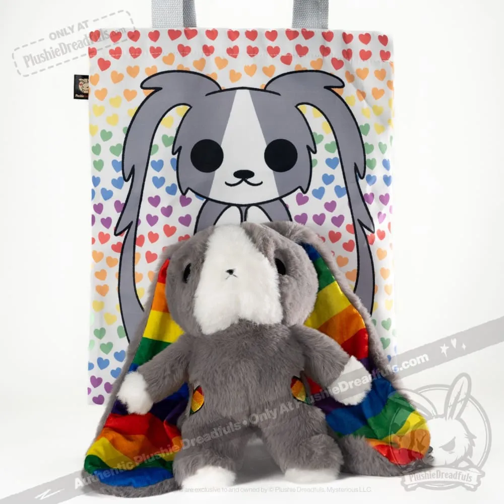 Plushie Dreadfuls - LGBTQIA Bunny - Plush Stuffed Animal