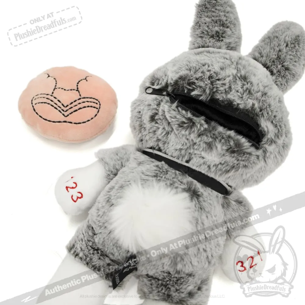 Plushie Dreadfuls - OCD Rabbit - Plush Stuffed Animal