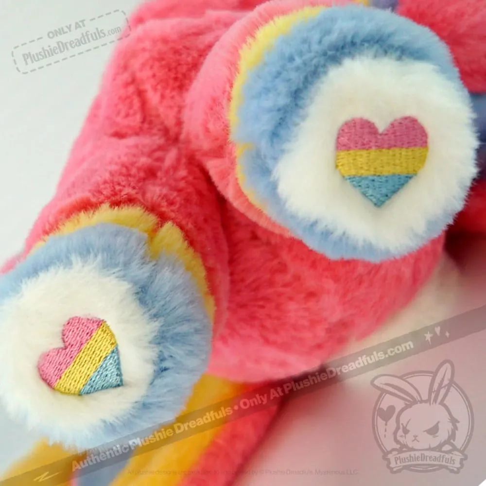 Plushie Dreadfuls - Pansexual Rabbit - Plush Stuffed Animal