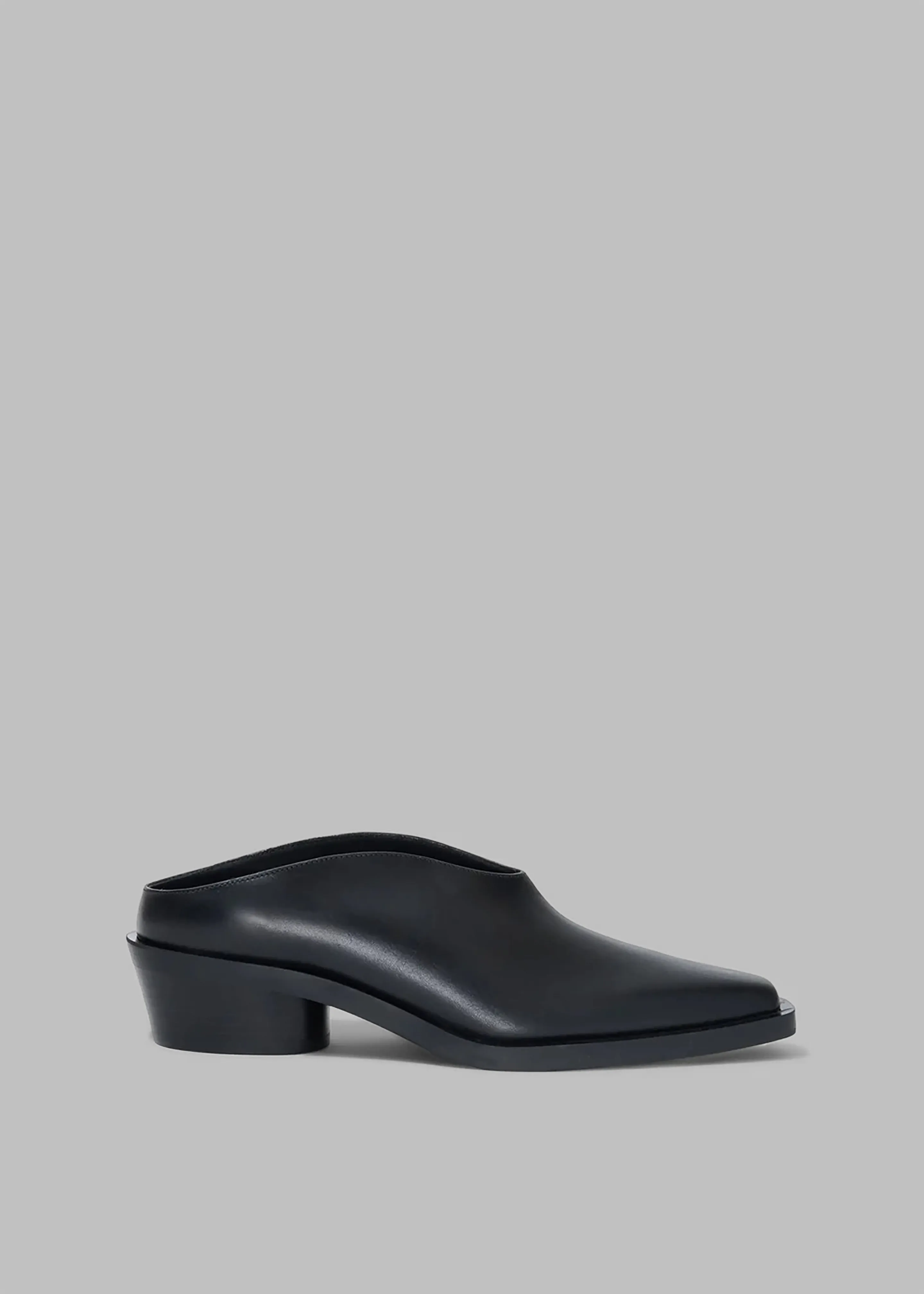 Proenza Schouler Bronco Mules - Black