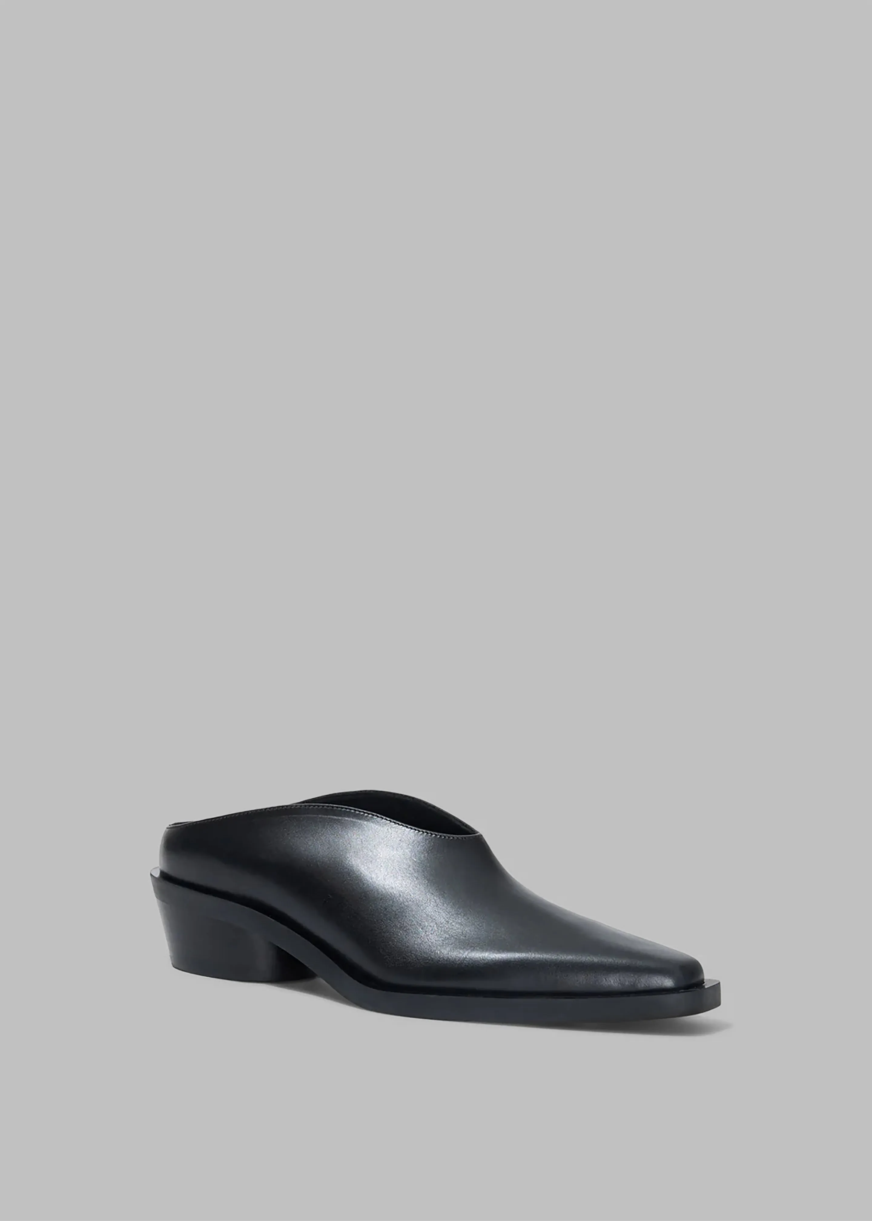 Proenza Schouler Bronco Mules - Black