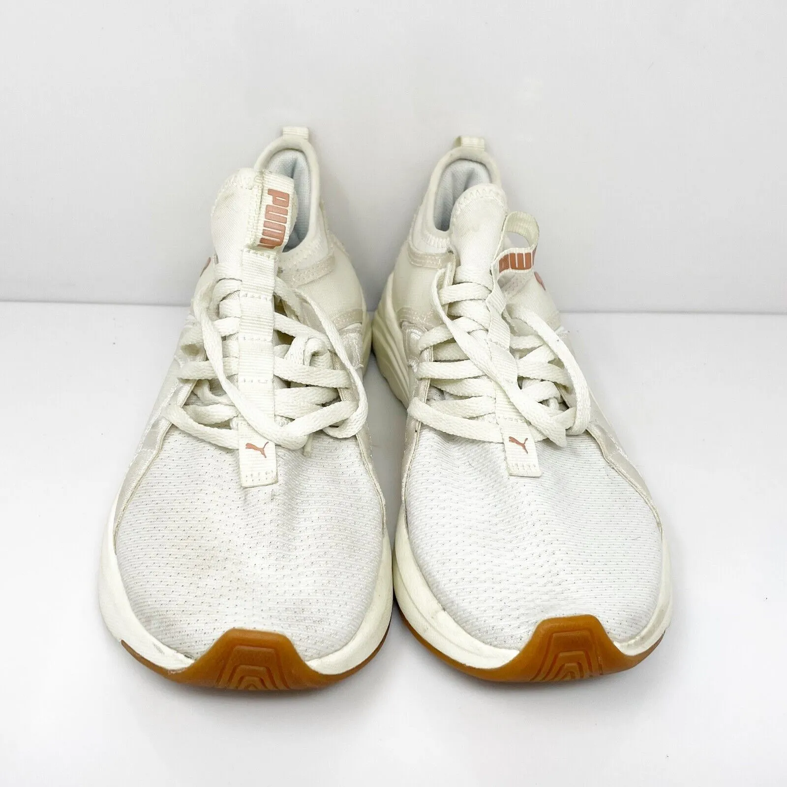 Puma Womens Softride Sophia Eco 194862-02 Beige Running Shoes Sneakers Size 7