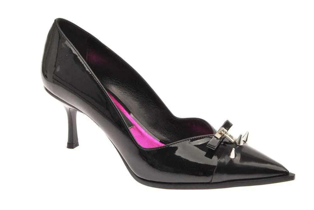 Pumps con dettaglio borchie