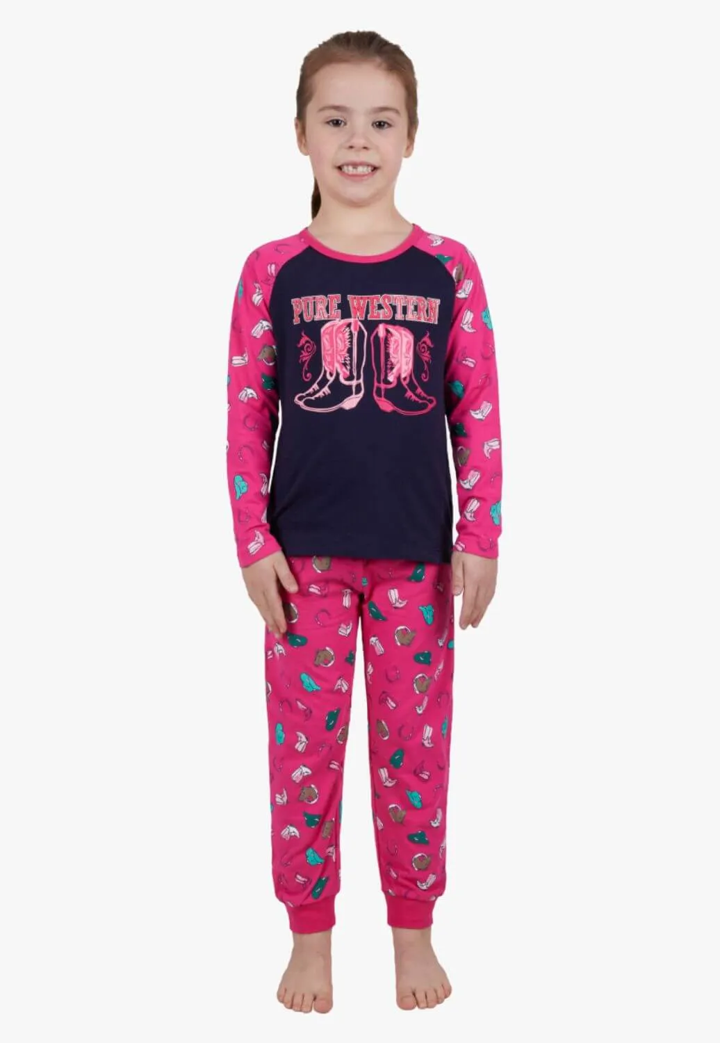 Pure Western Girls Boots PJs