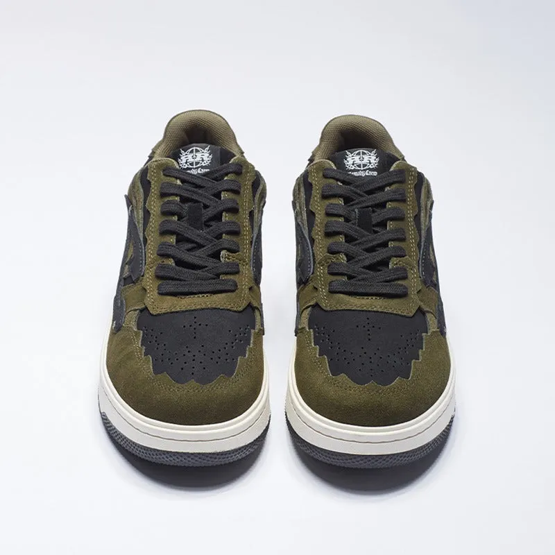 R-Evil Suede Green Shoes