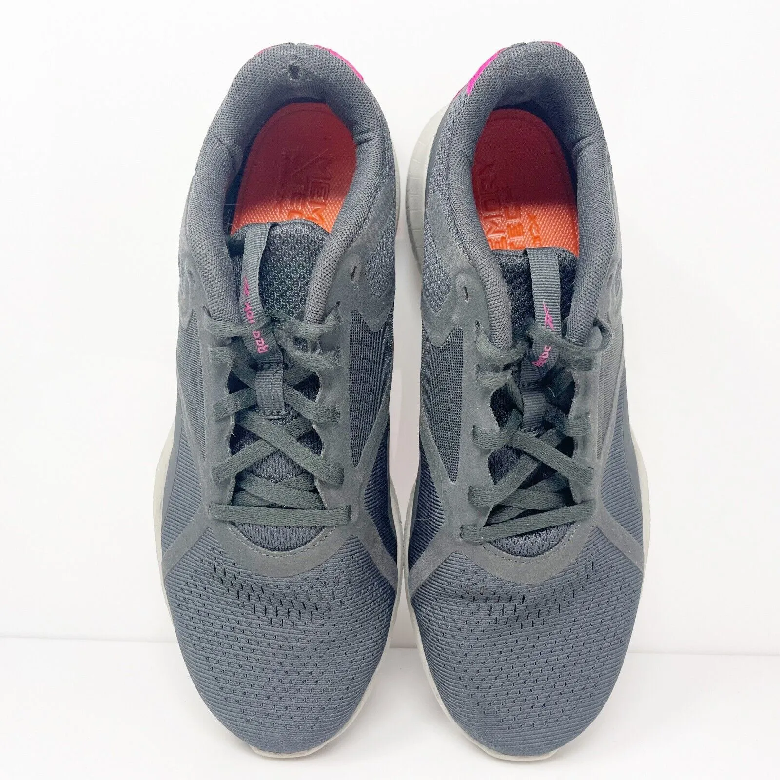 Reebok Womens Flexagon Force 2 FY7874 Gray Running Shoes Sneakers Size 8