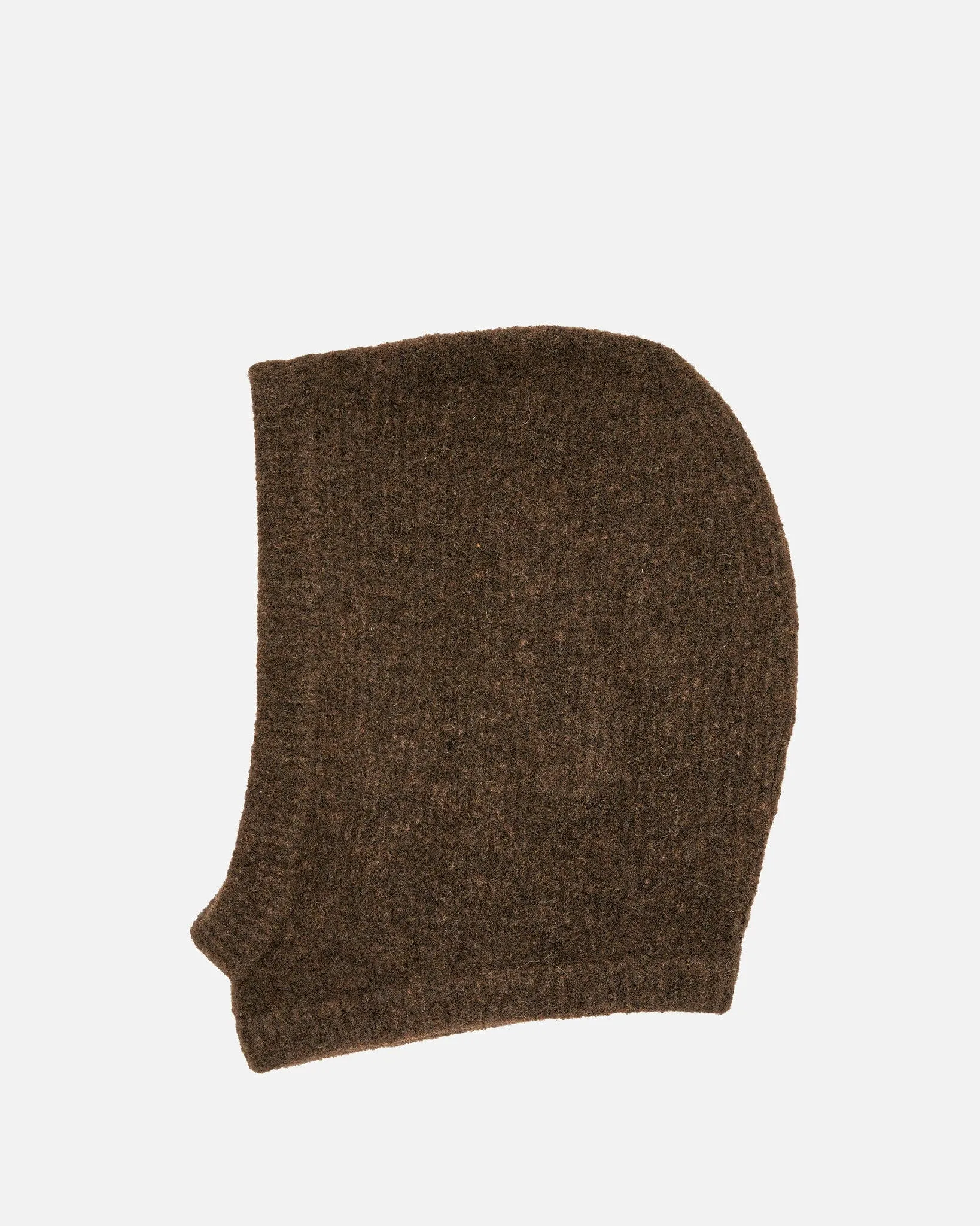 Rick Owens Alpaca Hood in Brown