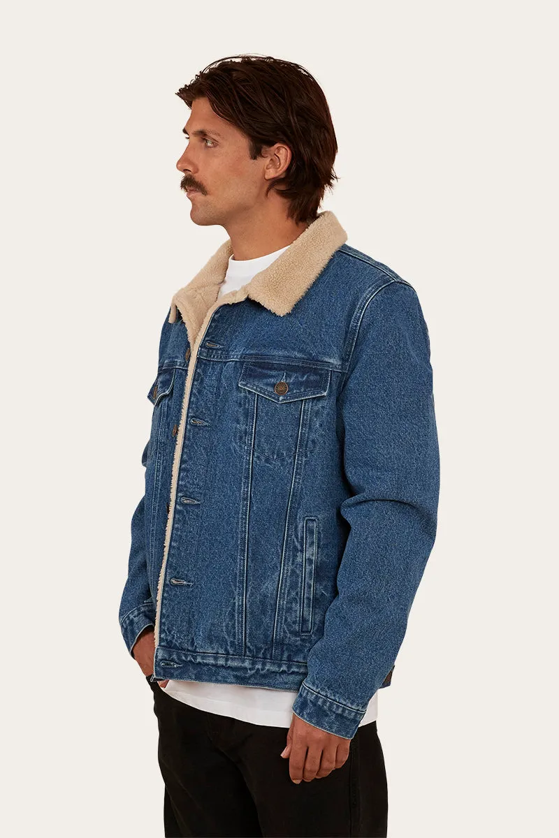 Ringers Western Milawa Mens Jacket - Mid Wash Blue - Shop Now