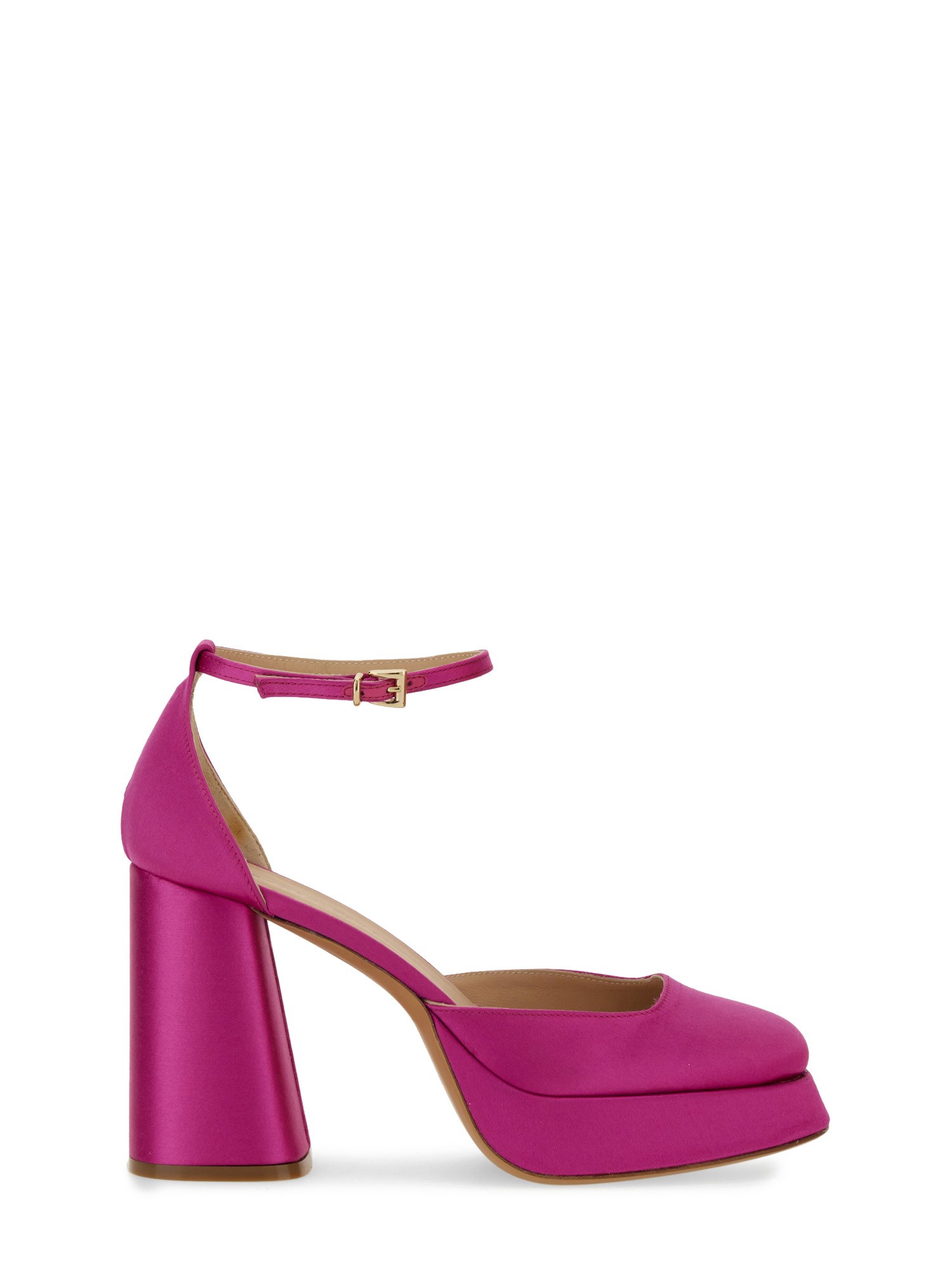 Roberto Festa silk satin Nicla pumps with platform