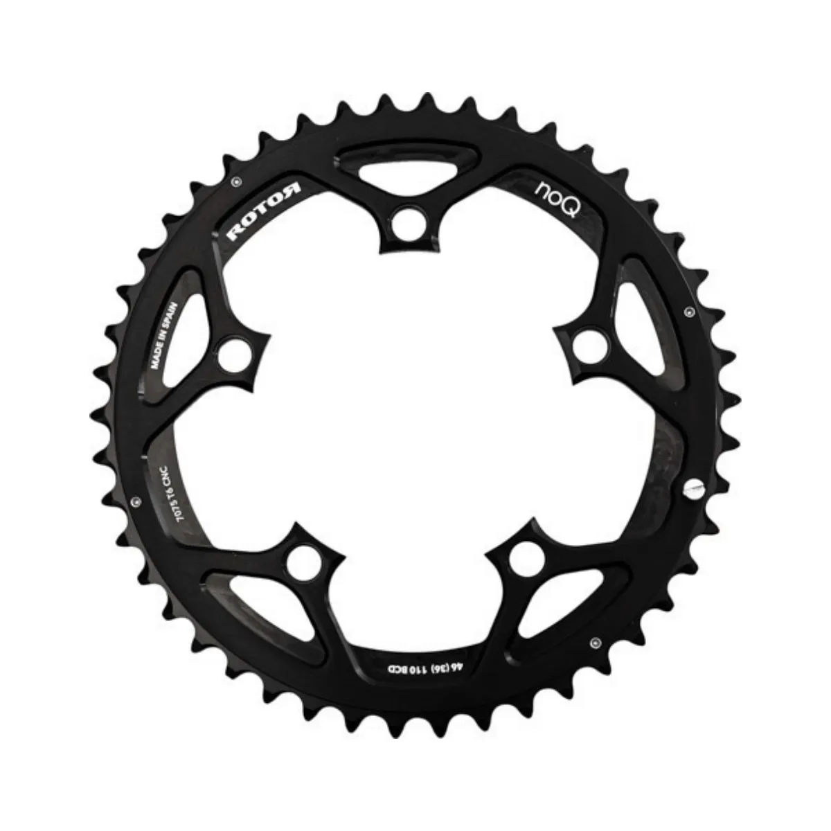 Rotor 3D + cranks with INpower power meter + NoQ 50/34 round chainrings