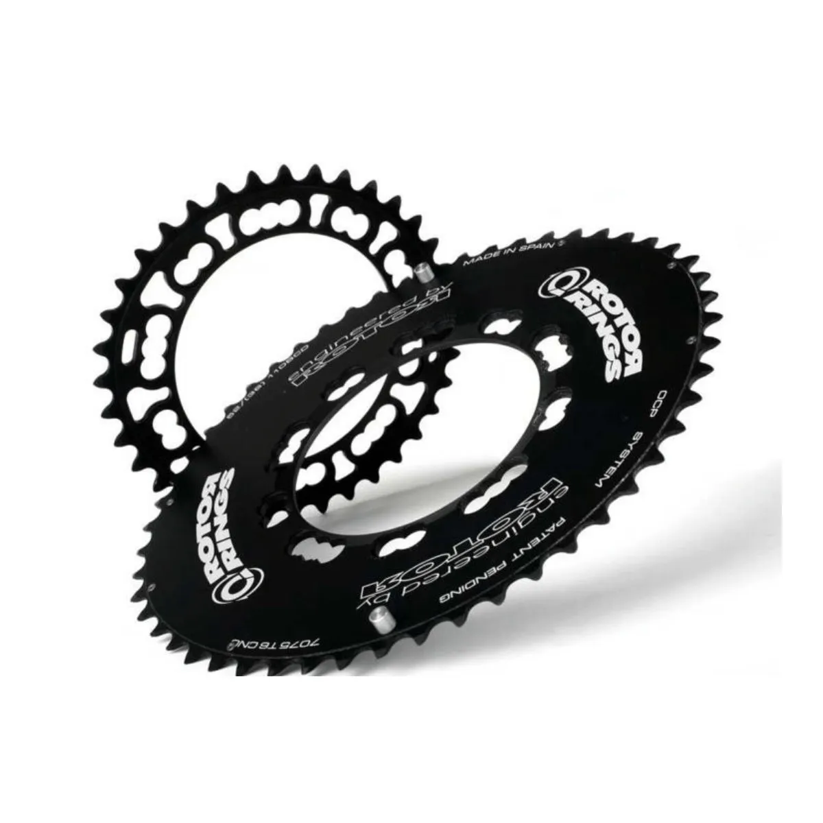 Rotor 3D + cranks with INpower power meter + Q-Rings Aero 50/34 chainrings