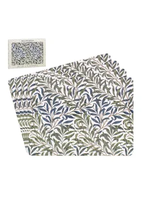 Set Of Four Willow Bough Placemats