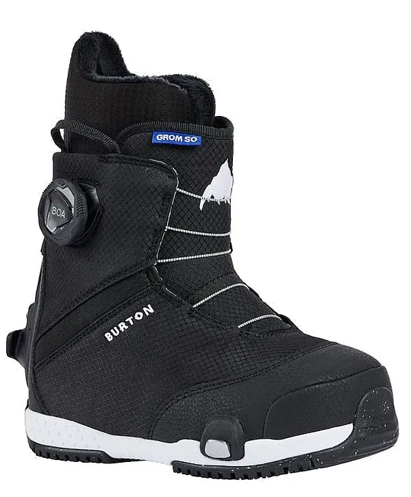 shoes Burton Grom Step On Boa - Black - kid´s