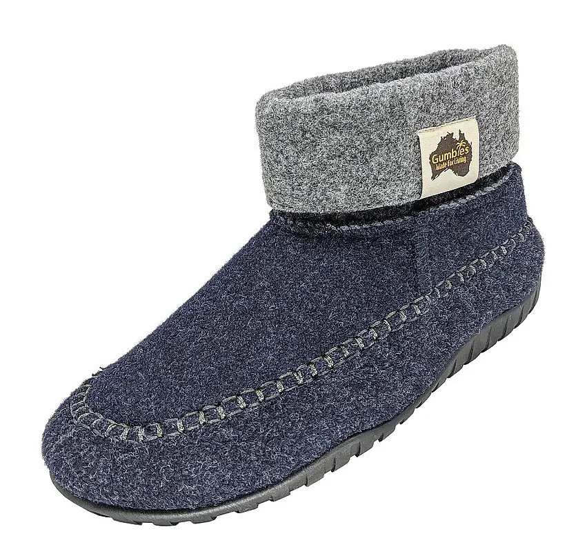 shoes Gumbies Thredbo - Navy/Grey