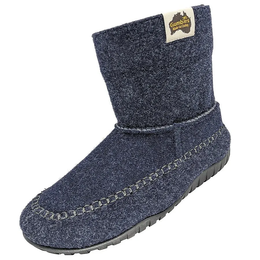 shoes Gumbies Thredbo - Navy/Grey