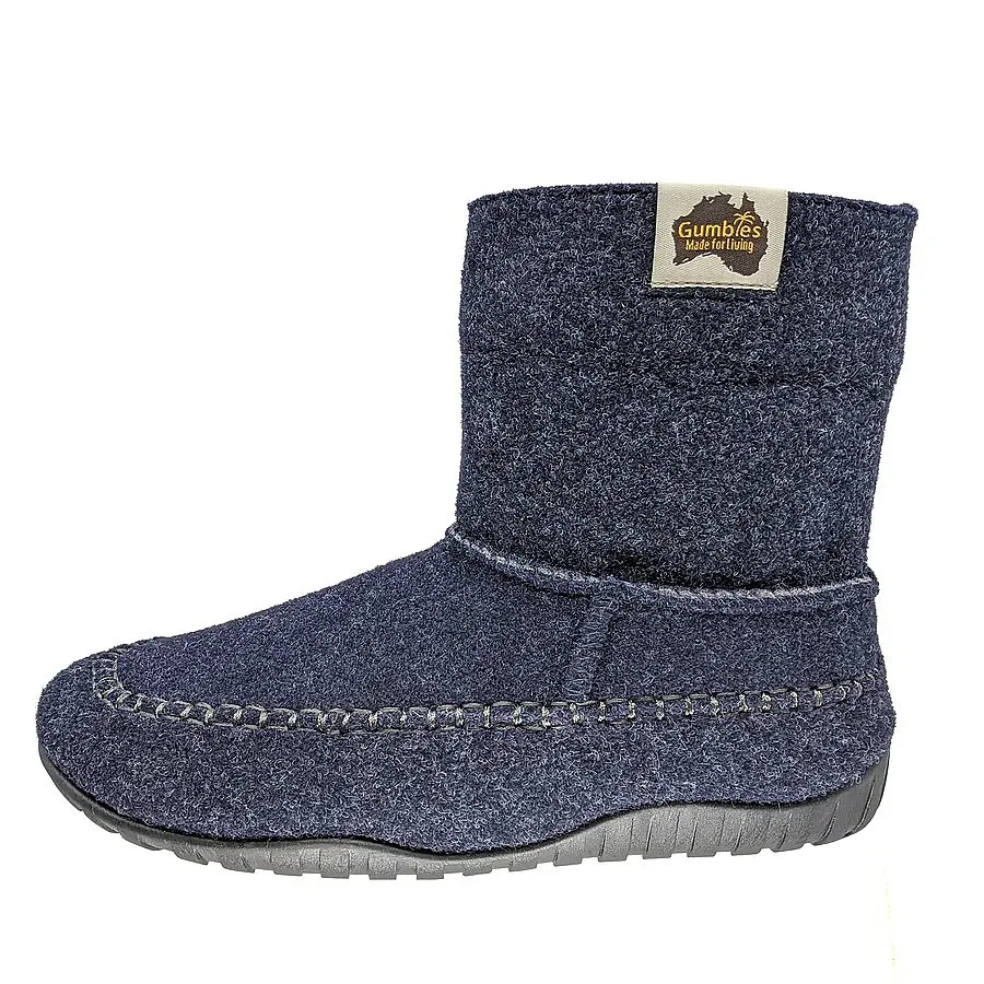 shoes Gumbies Thredbo - Navy/Grey