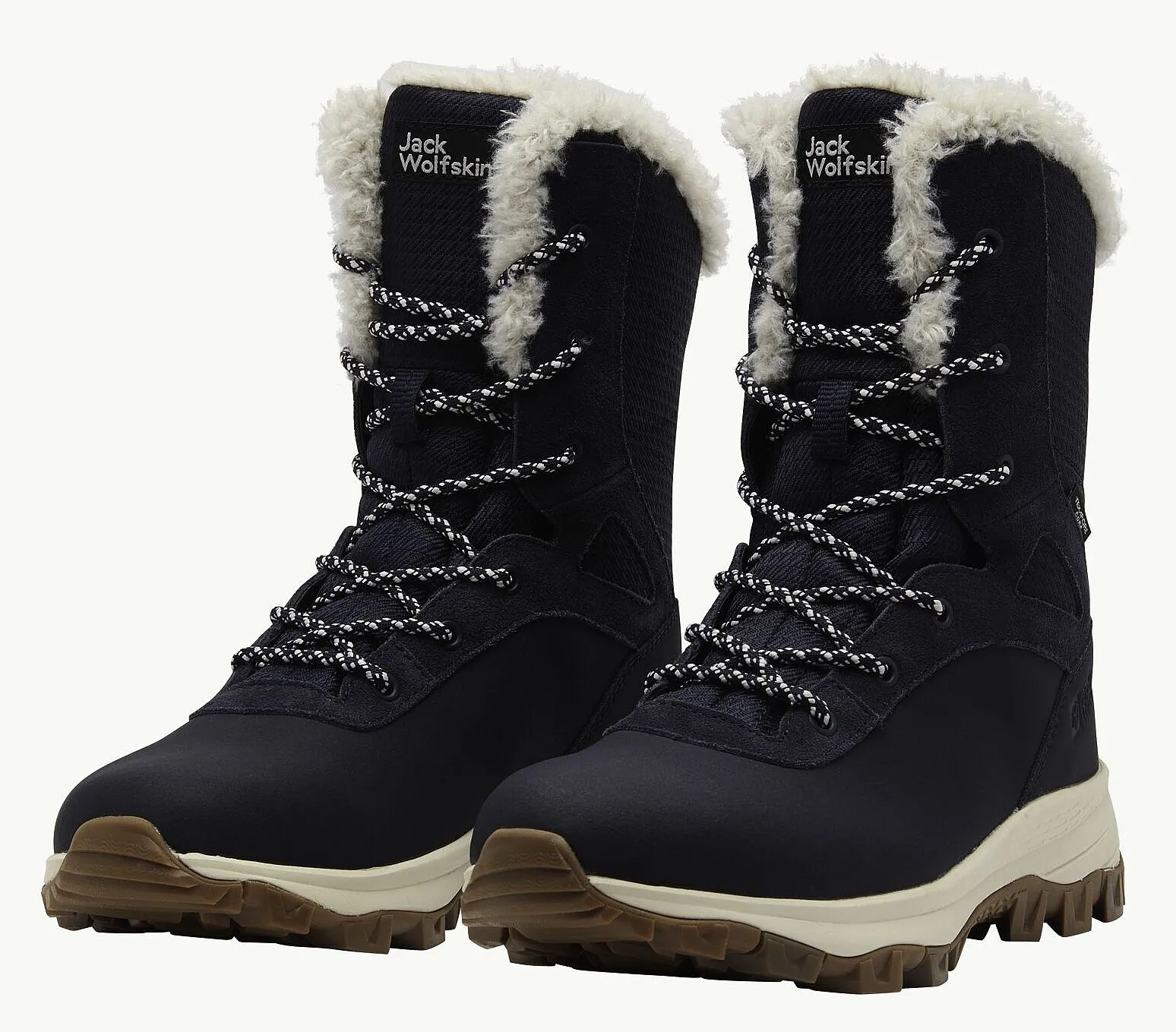 shoes Jack Wolfskin Everquest Texapore Snow High W - Dark Navy - women´s