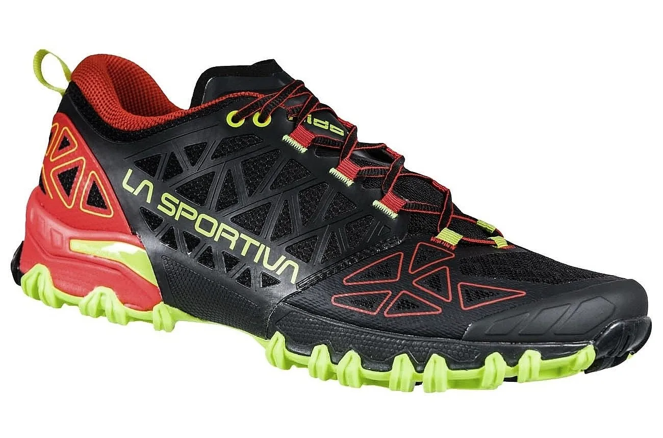 shoes La Sportiva Bushido II - Black/Goji - men´s