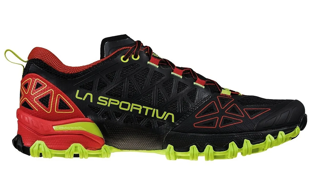 shoes La Sportiva Bushido II - Black/Goji - men´s